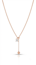 Amour Drop Necklace 18K gold plated pendant necklace
