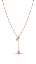 Amour Drop Necklace 18K gold plated pendant necklace