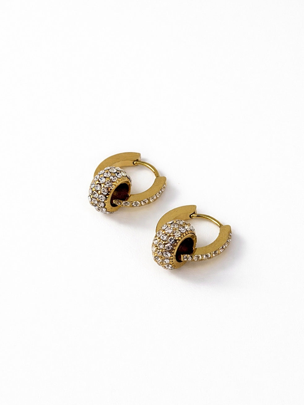 2 in 1 Hoops - 18K Gold Plated
