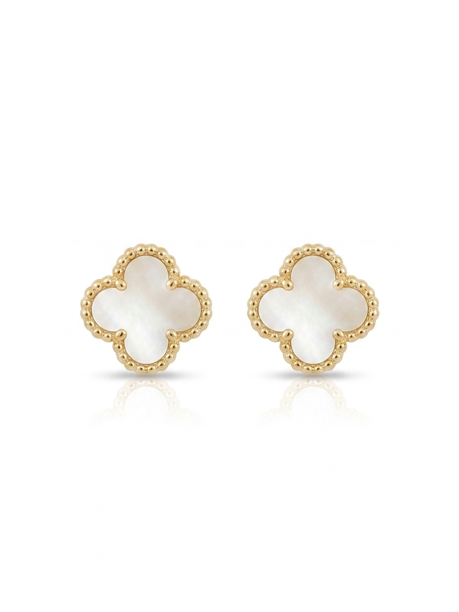 Elegant Clover Jewelry Set - 18K Gold Plated