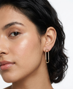 The Pear Pearled Studs -18K Gold Plated