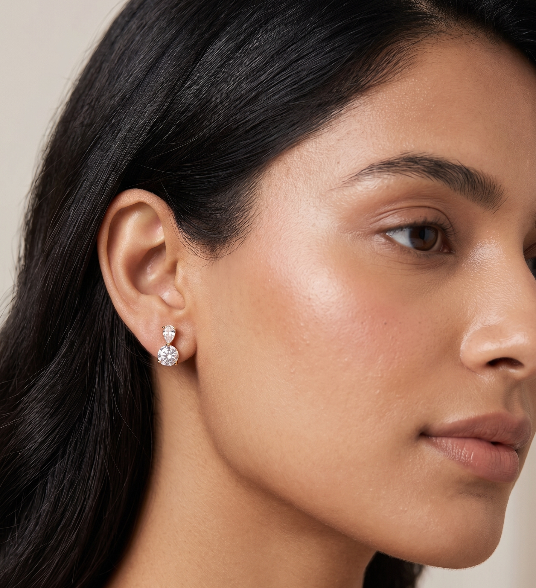 Dewdrop Duets - 18K Gold Plated