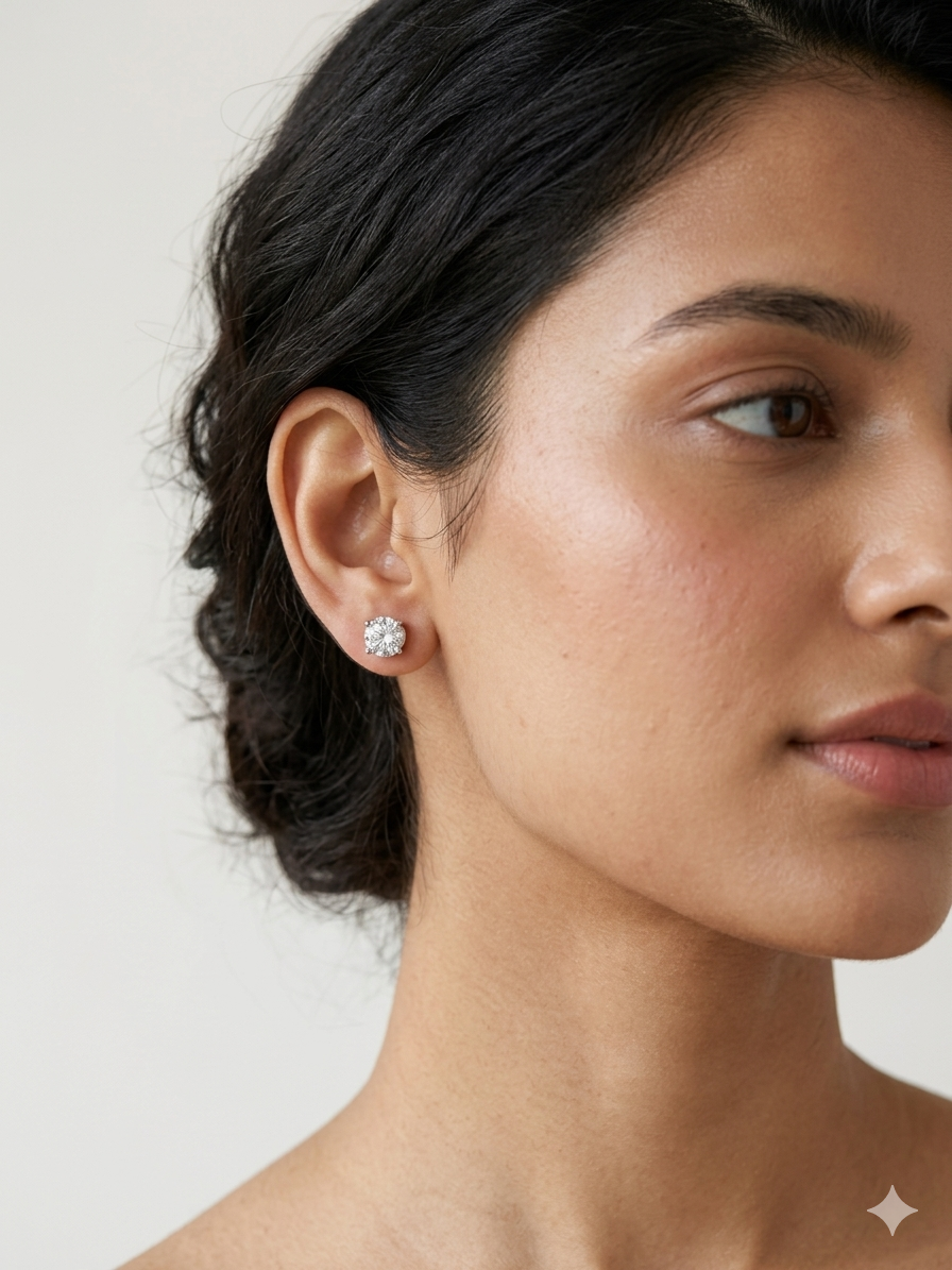 Luna Circular Studs