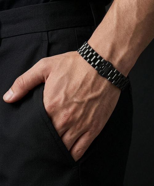 Classic Black Watch style Bracelet