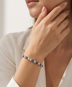 The Eternal Guardian Tennis Silver Bracelet