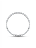 Mixed-Cut Crystal Tennis Bracelet