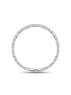 Mixed-Cut Crystal Tennis Bracelet