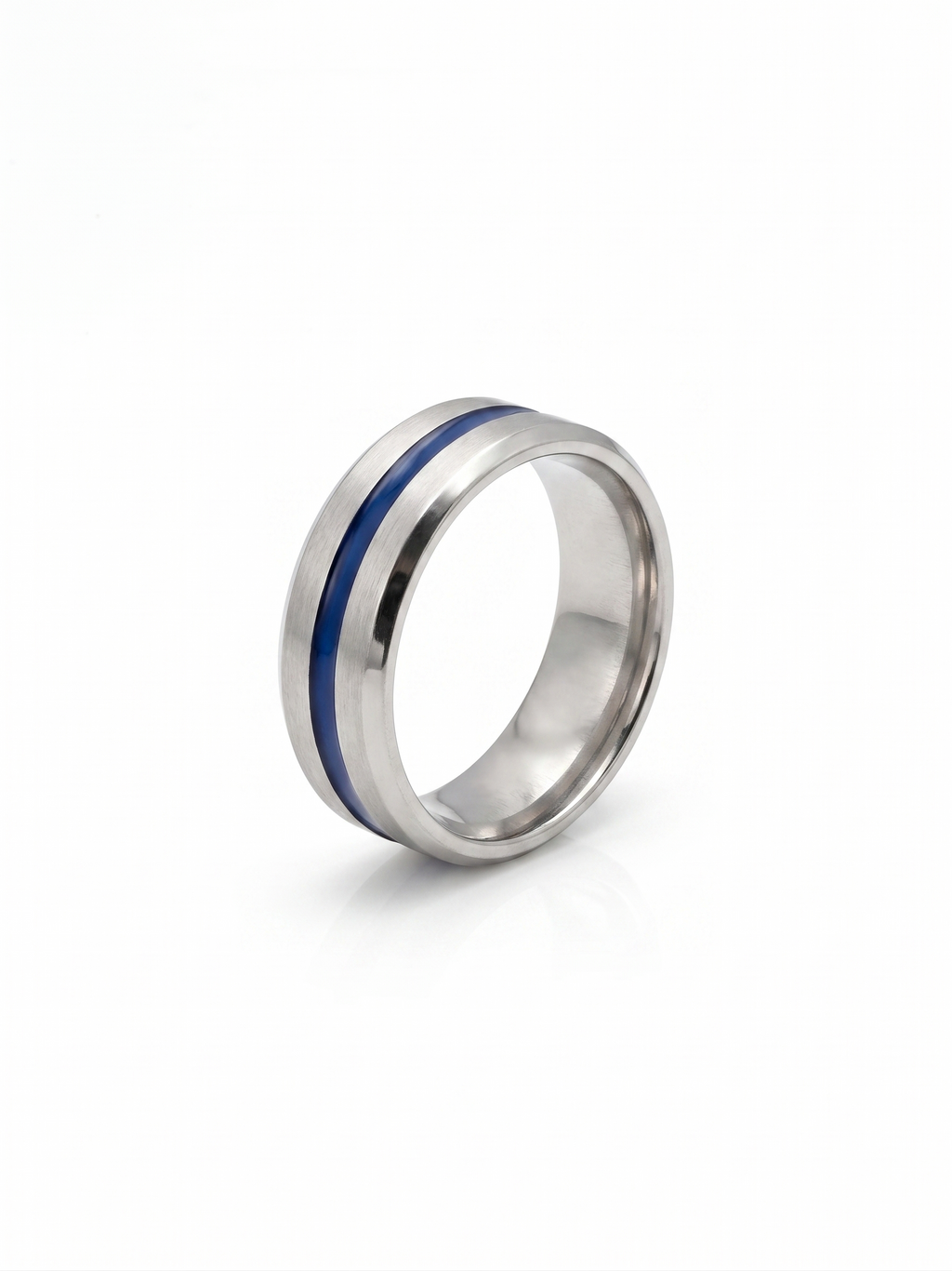 Men’s Groove Silver Band