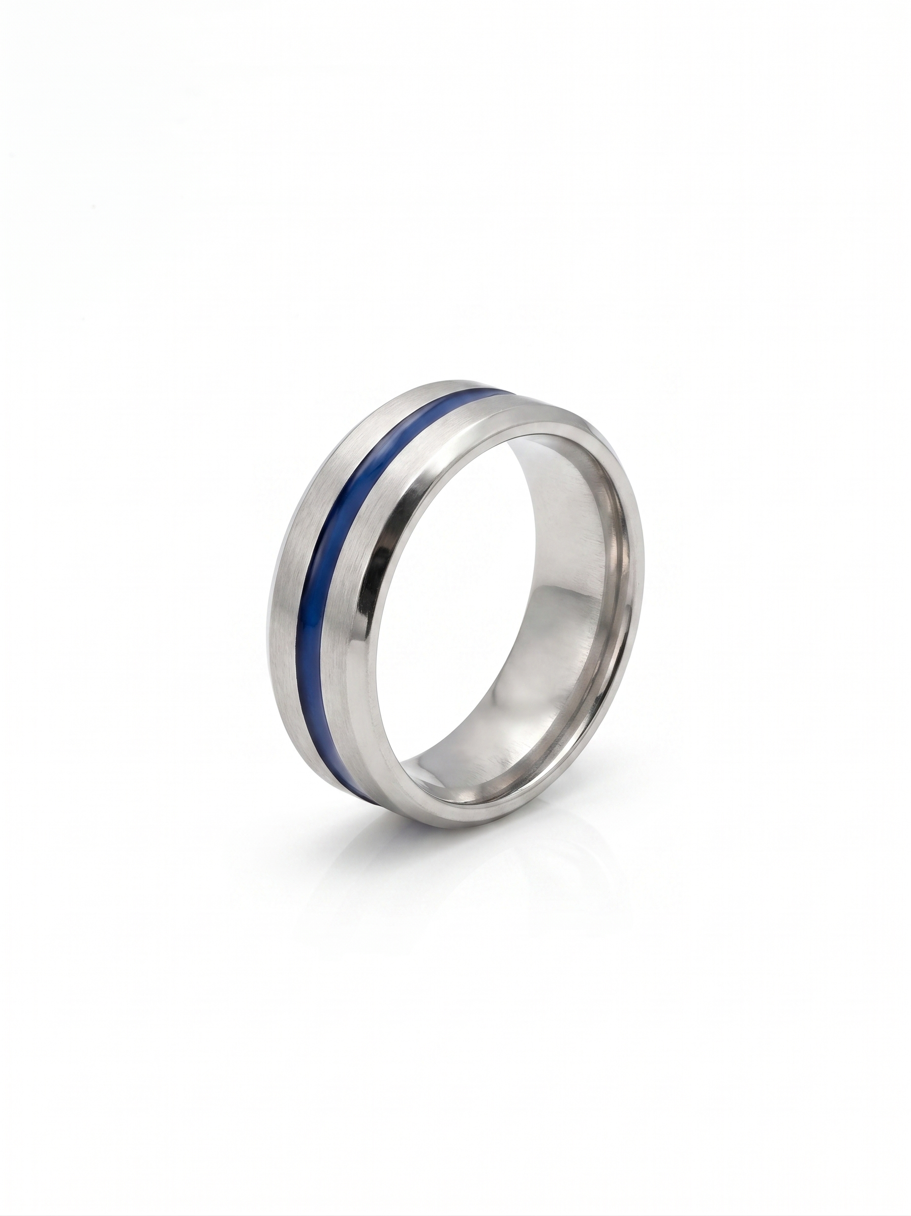 Men’s Groove Silver Band
