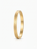 Linear Etch Gold Men's Bracelet - 18K Gold Plated