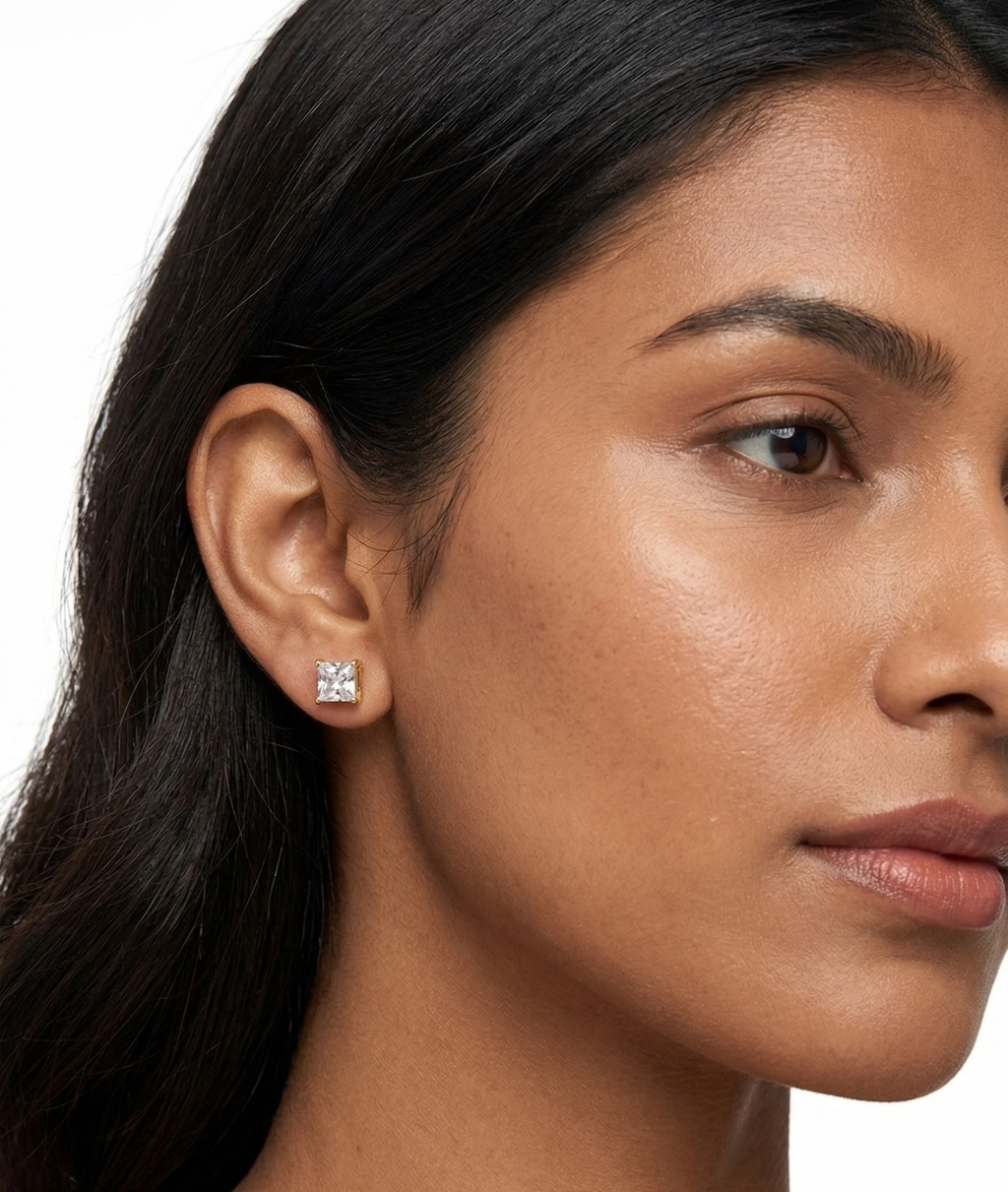 The Classic Princess Studs - 18K Gold Plated