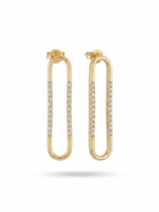 The Pear Pearled Studs -18K Gold Plated