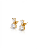 Dewdrop Duets - 18K Gold Plated