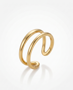 The Minimalist Double Band Ring