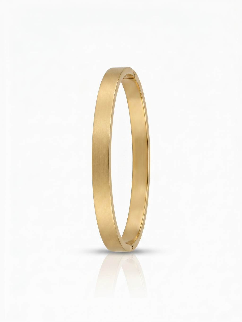Gold Silhouette Men's Bracelet - 18K Gold Plated