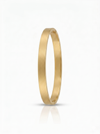 Gold Silhouette Men's Bracelet - 18K Gold Plated