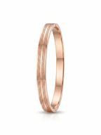 Spartan Rose Gold Men's Bracelet - 18K Gold Plated