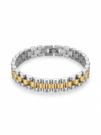 Two-tone link watch belts Bracelet
