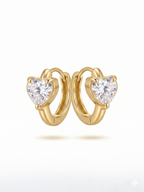 Amour Huggies -18K Gold Plated