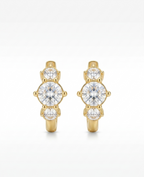 Celeste Huggies - 18K Gold Plated