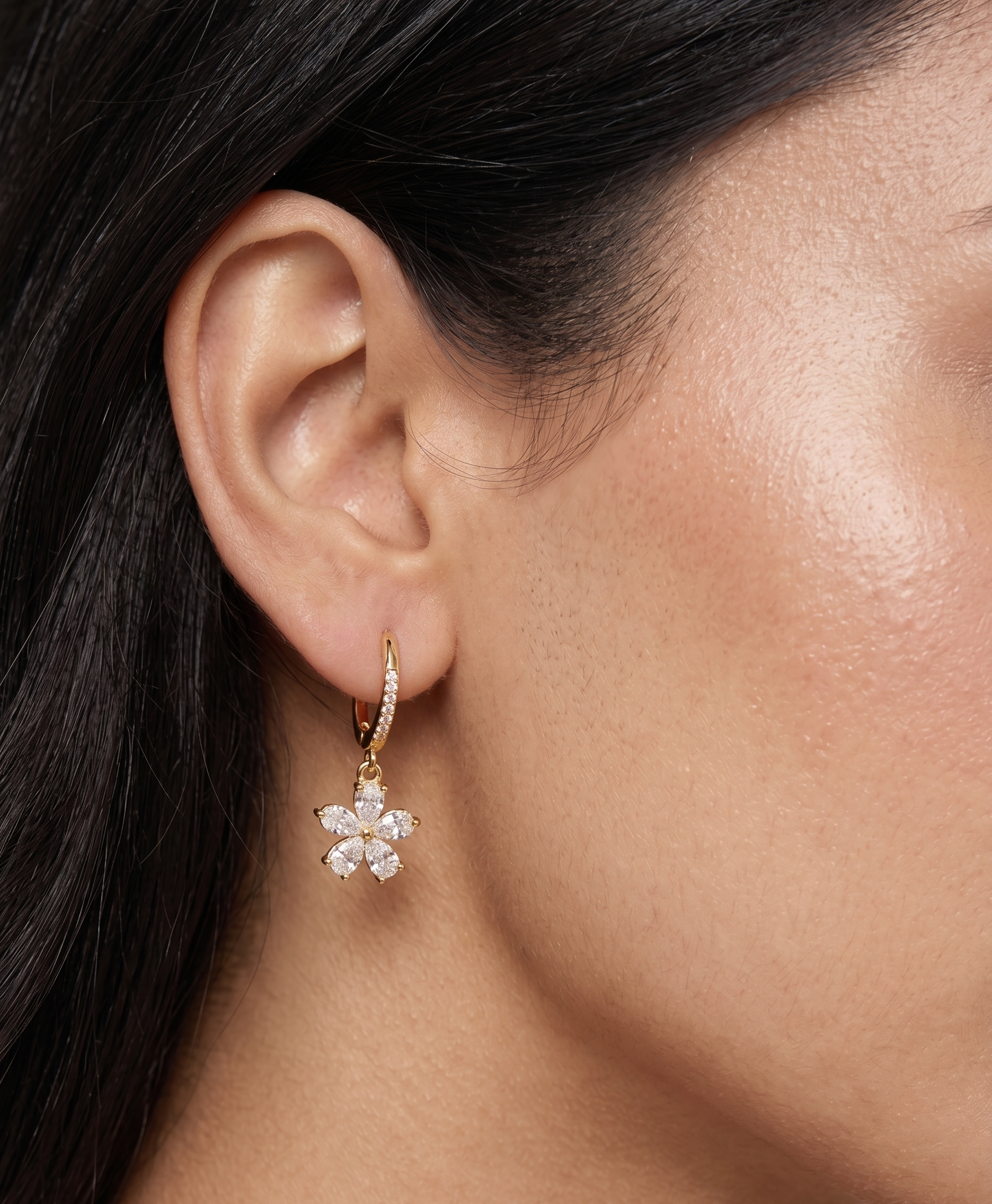 Petal Drops - 18K Gold Plated