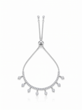 Silver Celestial Charm Adjustable Bolo Bracelet