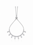 Silver Celestial Charm Adjustable Bolo Bracelet