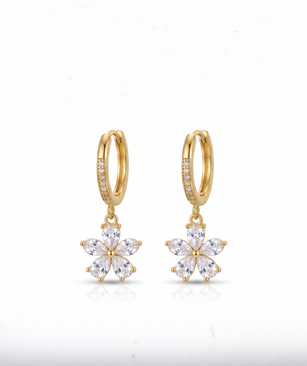Petal Drops - 18K Gold Plated