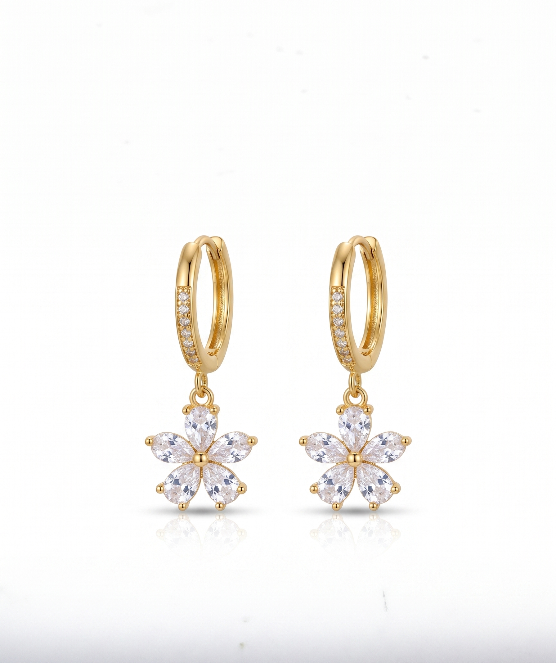 Petal Drops - 18K Gold Plated