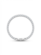 Classic Brilliant-Cut Tennis Bracelet in Silver