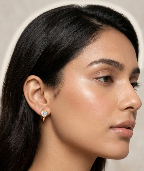 Amour Huggies -18K Gold Plated