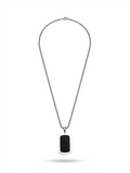 Onyx-Style Men's Necklace