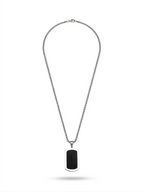 Onyx-Style Men's Necklace
