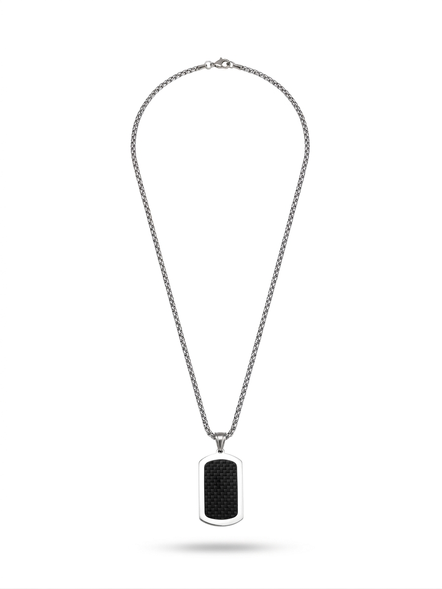 Onyx-Style Men's Necklace