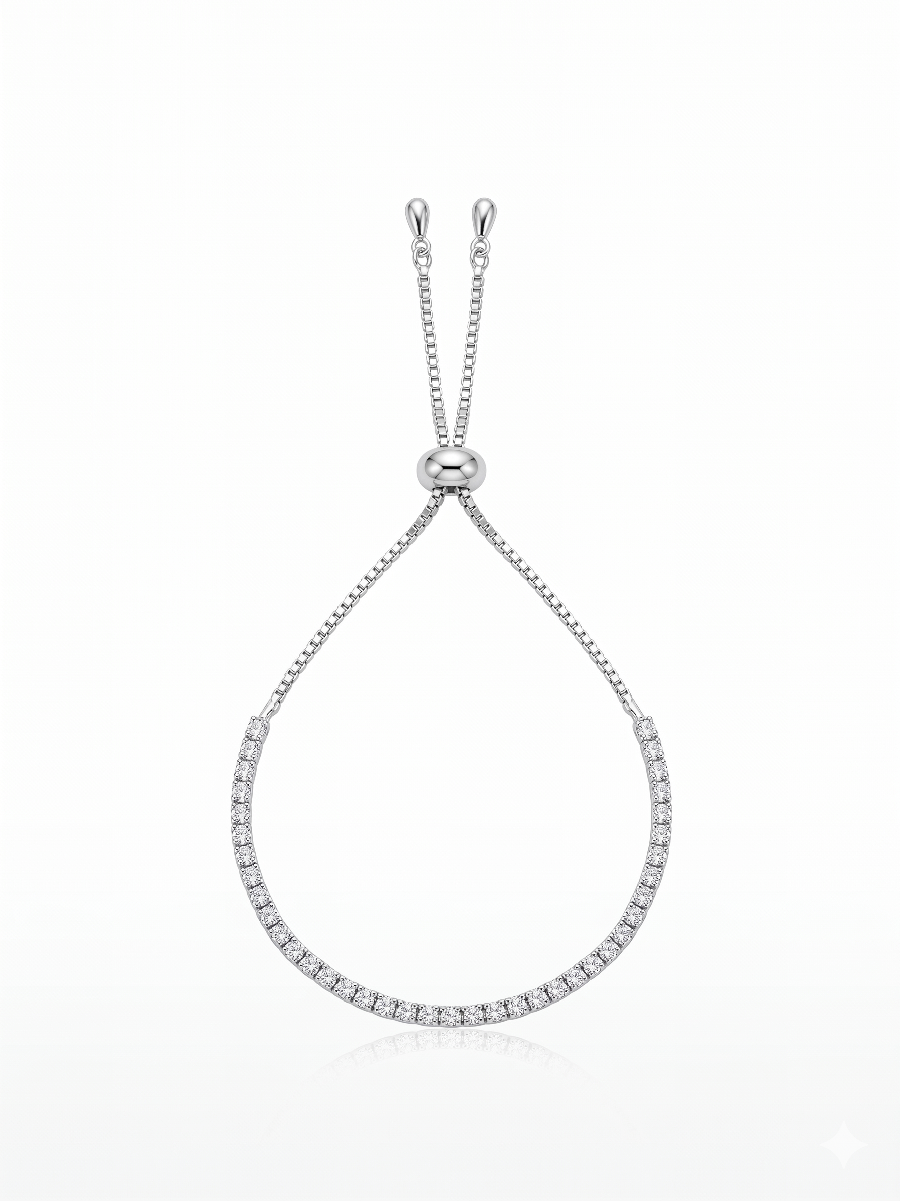 Silver Celestial Dream Adjustable Bolo Bracelet