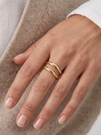 The Minimalist Double Band Ring