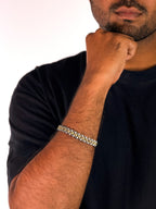 Two-tone link watch belts Bracelet