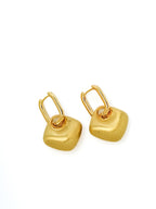 The Triple Layered Emerald Drops -18K Gold Plated