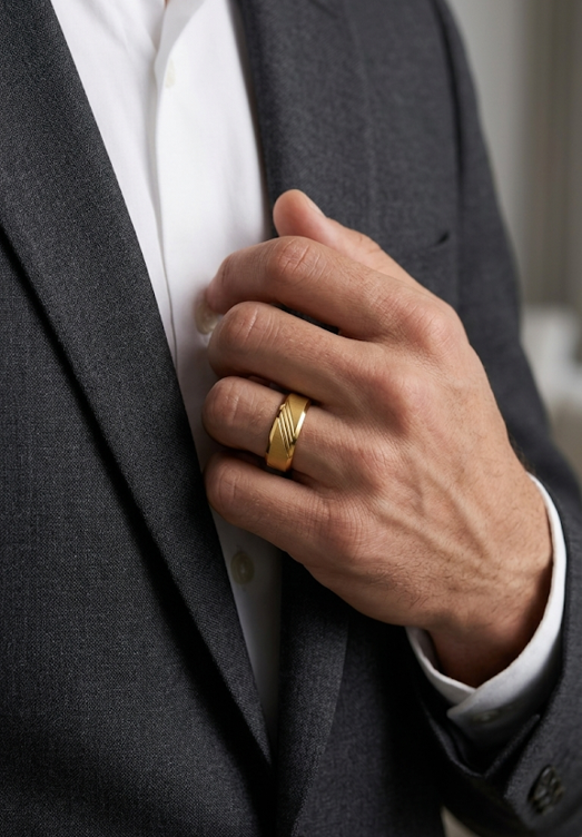 Men’s Classic Domed Band