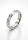 Anti Tarnish 18K Gold Plated The Silver Mens Ring for Mens